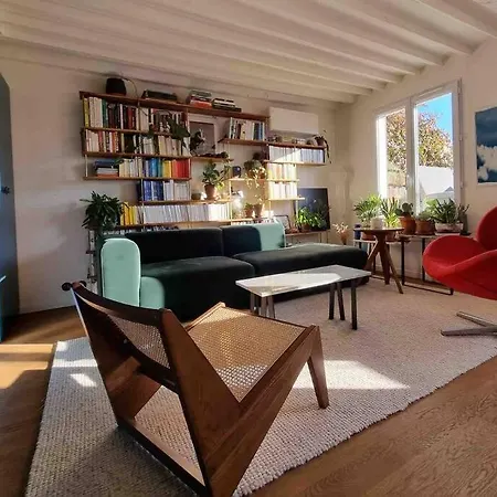 Sunny Terrasse In Modern Flat With Ac * Parigi